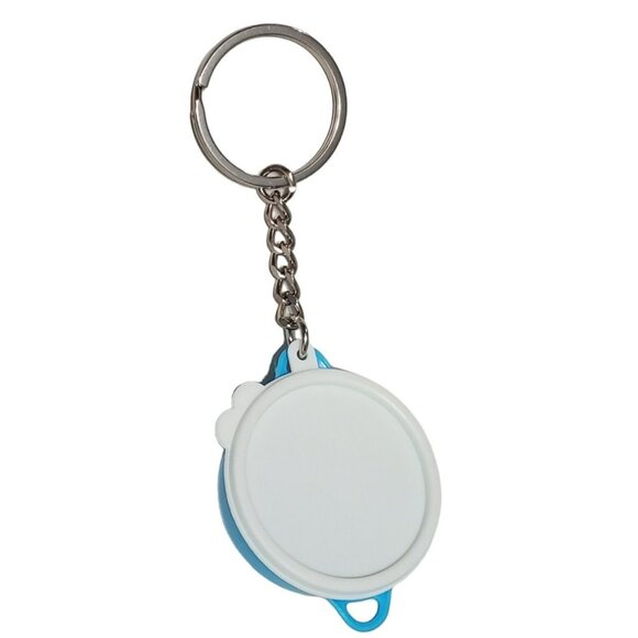 New Tupperware Keychain Pill Container Thats a Jumbo Bowl Removable Lid Blue VTG - Picture 6 of 10